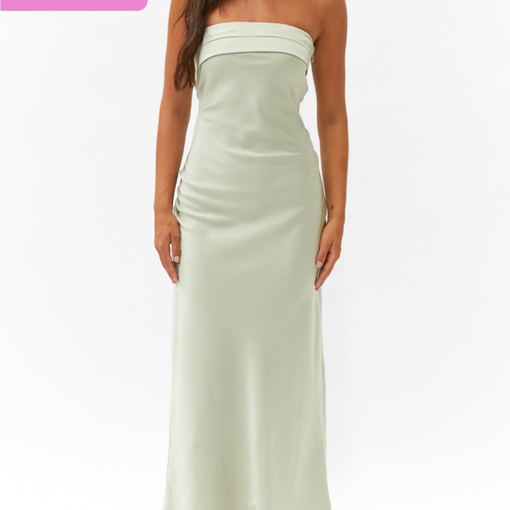 Beginning Boutique Maiah Sage Maxi Dress